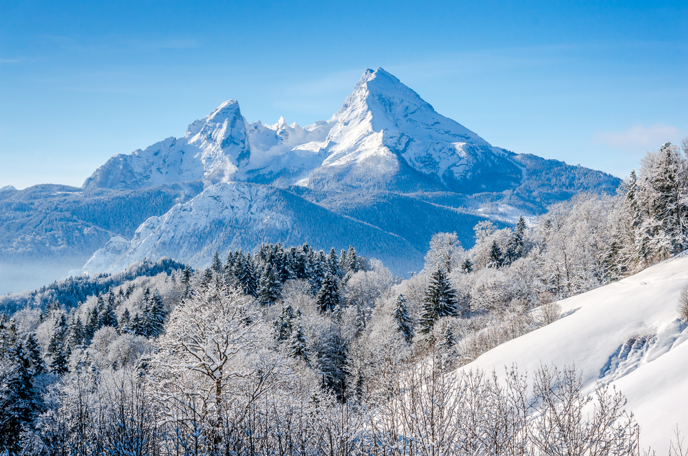 Bavarian Forest National Park winter landscape