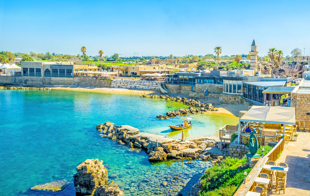 Caesarea National Park seaside city