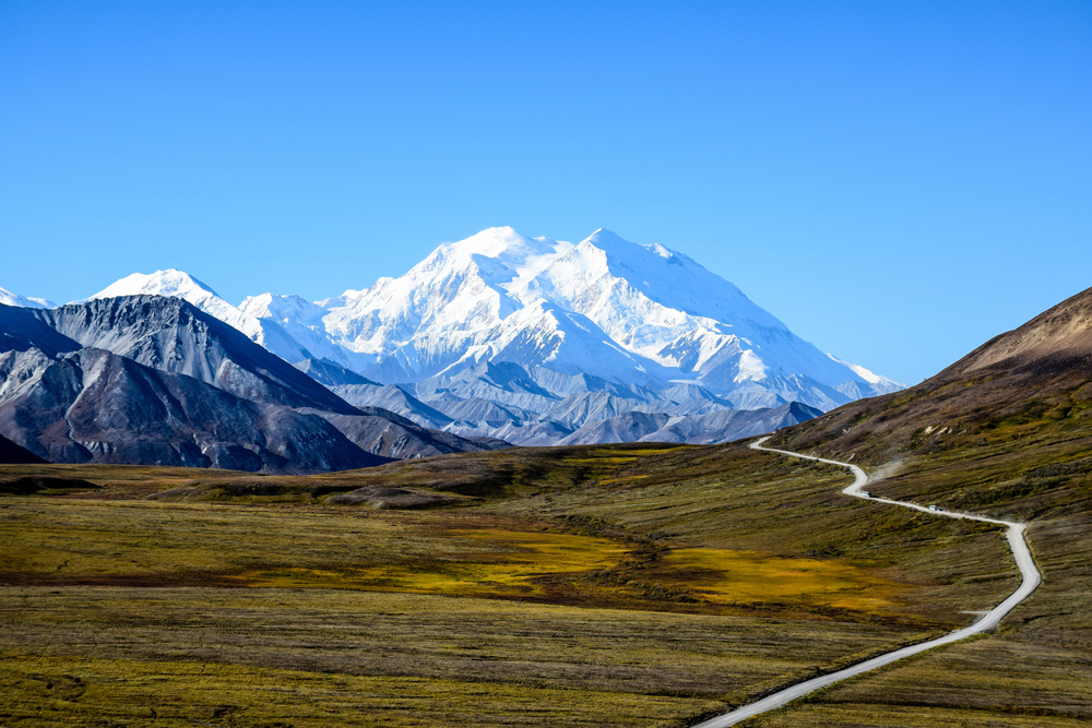 Mount McKinely or Denali without clouds