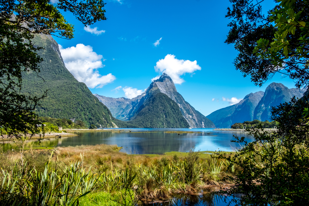 Fiordland National Park mirror lakes