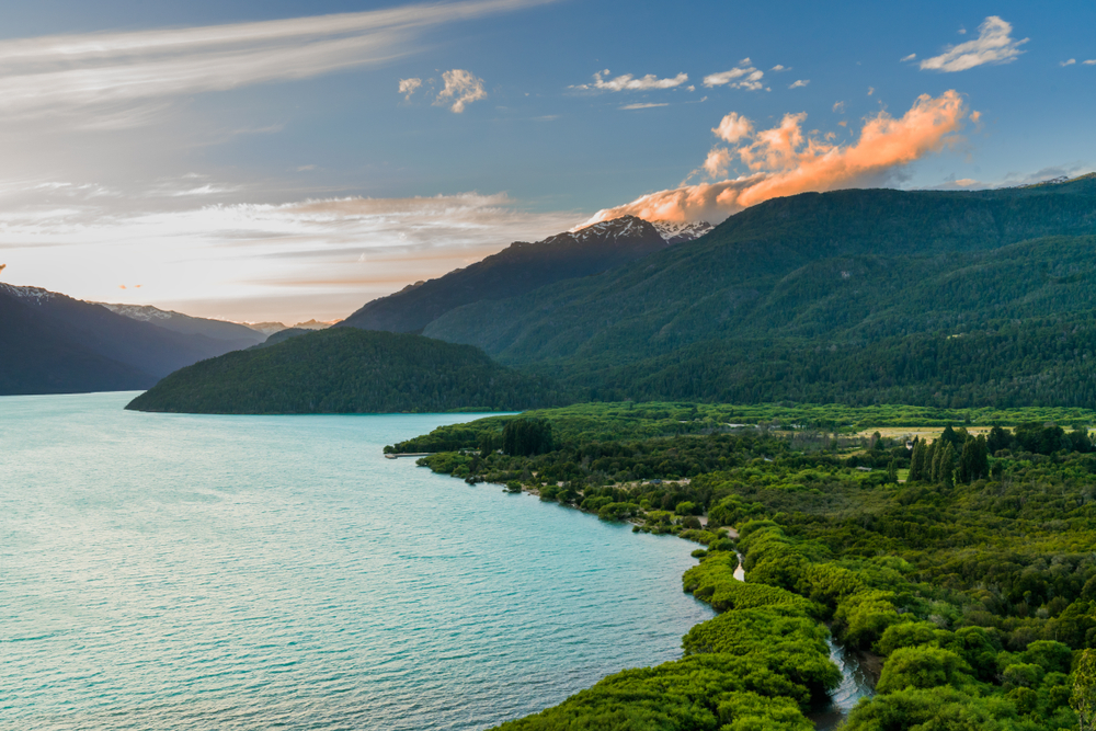 Aerial view of Corcovado National Park