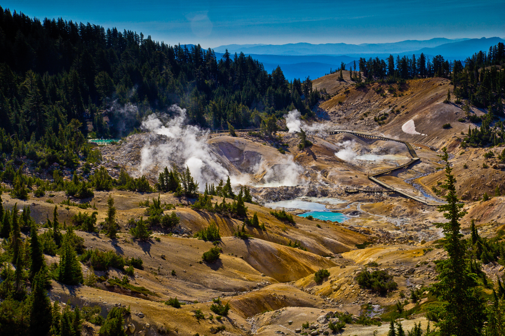 Lassen Volcanic National Park mountain