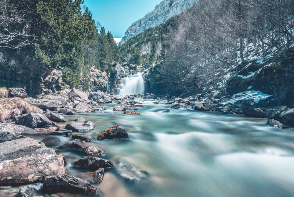 Ordesa Y Monte perdido National Park waterfall