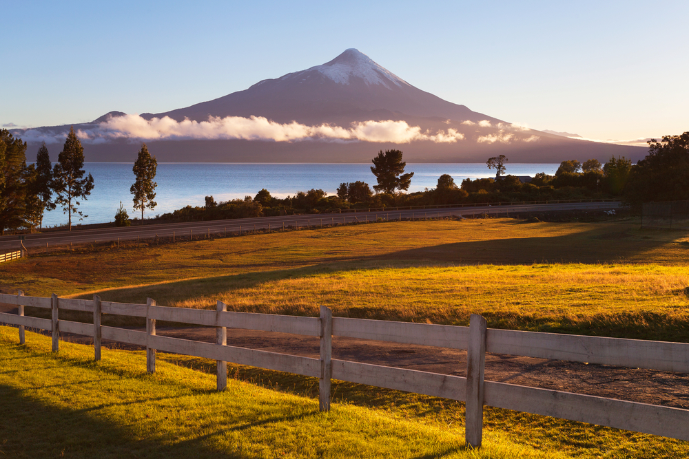 Osorno Volcano in Chiloe National Park