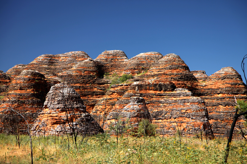 Purnululu National Park Bungle bungles side view