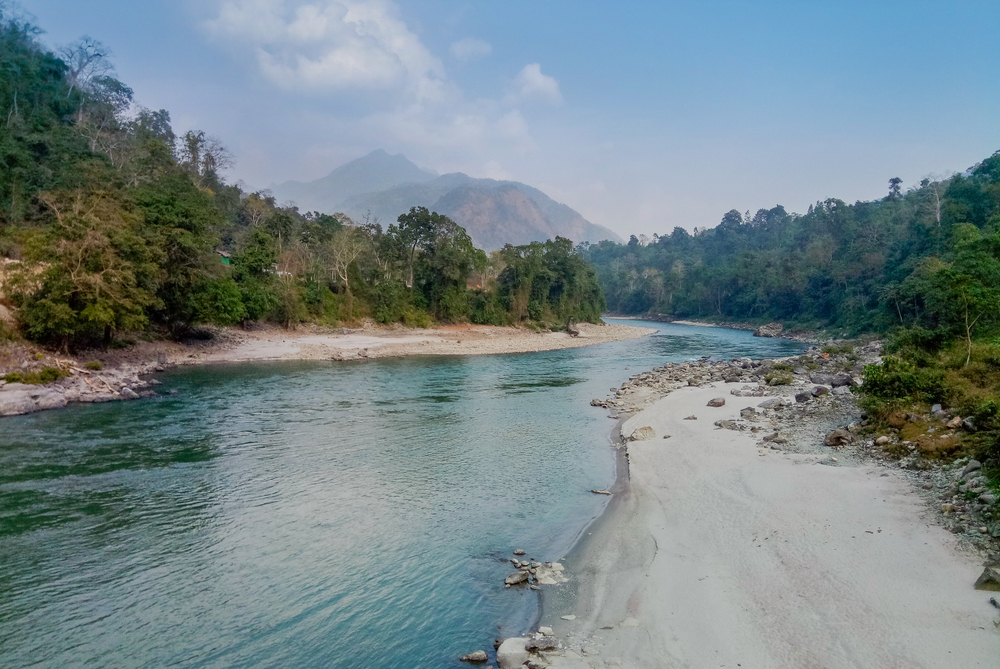 river paro running through Jigme Dorji