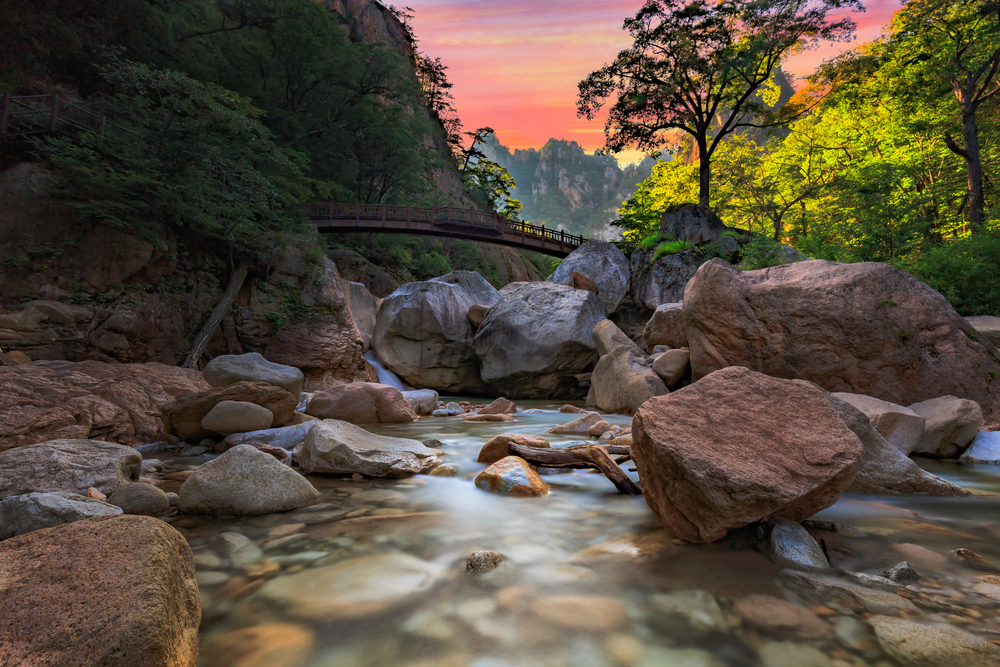 Seoraksan National Park stream