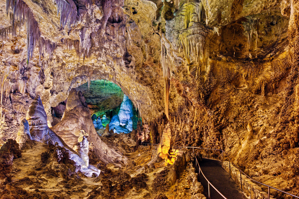 Stunning chamber in Carlsbad Cavern National Park