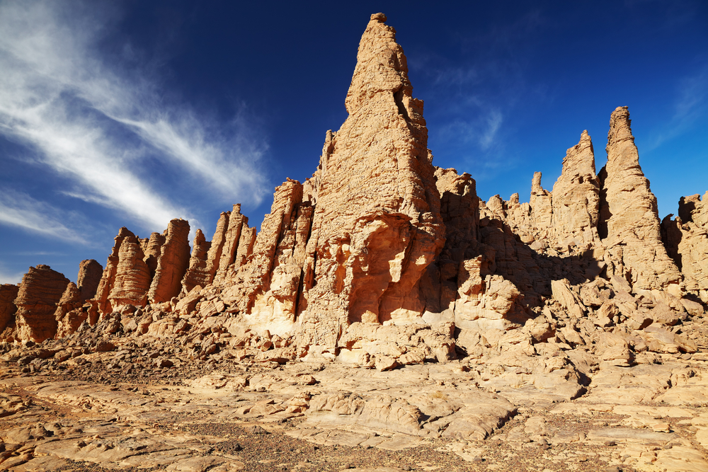 Tassili n'Ajjer National Park rock formations