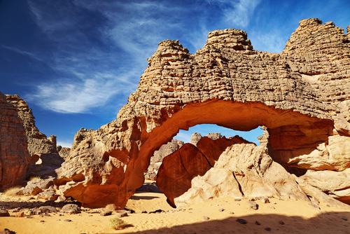 Tassili n'Ajjer National Park rock formations