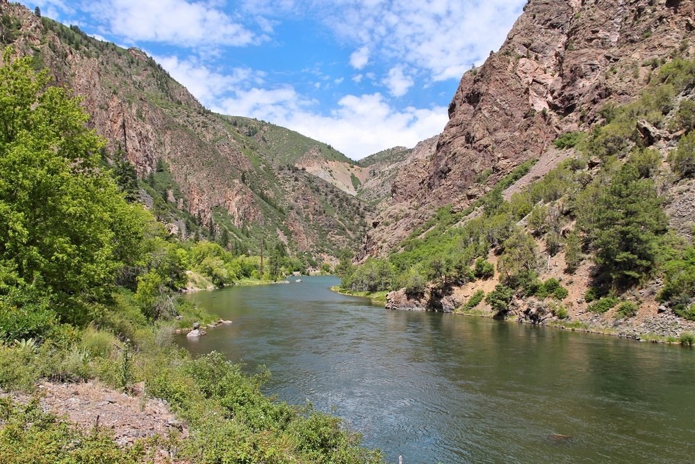 river view of Black Canyon of the Gunnison