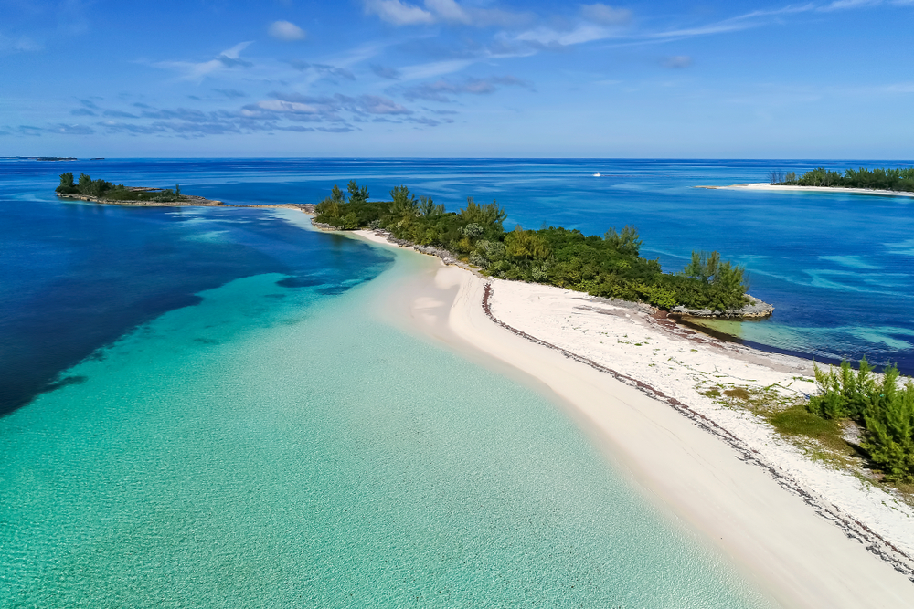 Abaco National Park beach shoreline