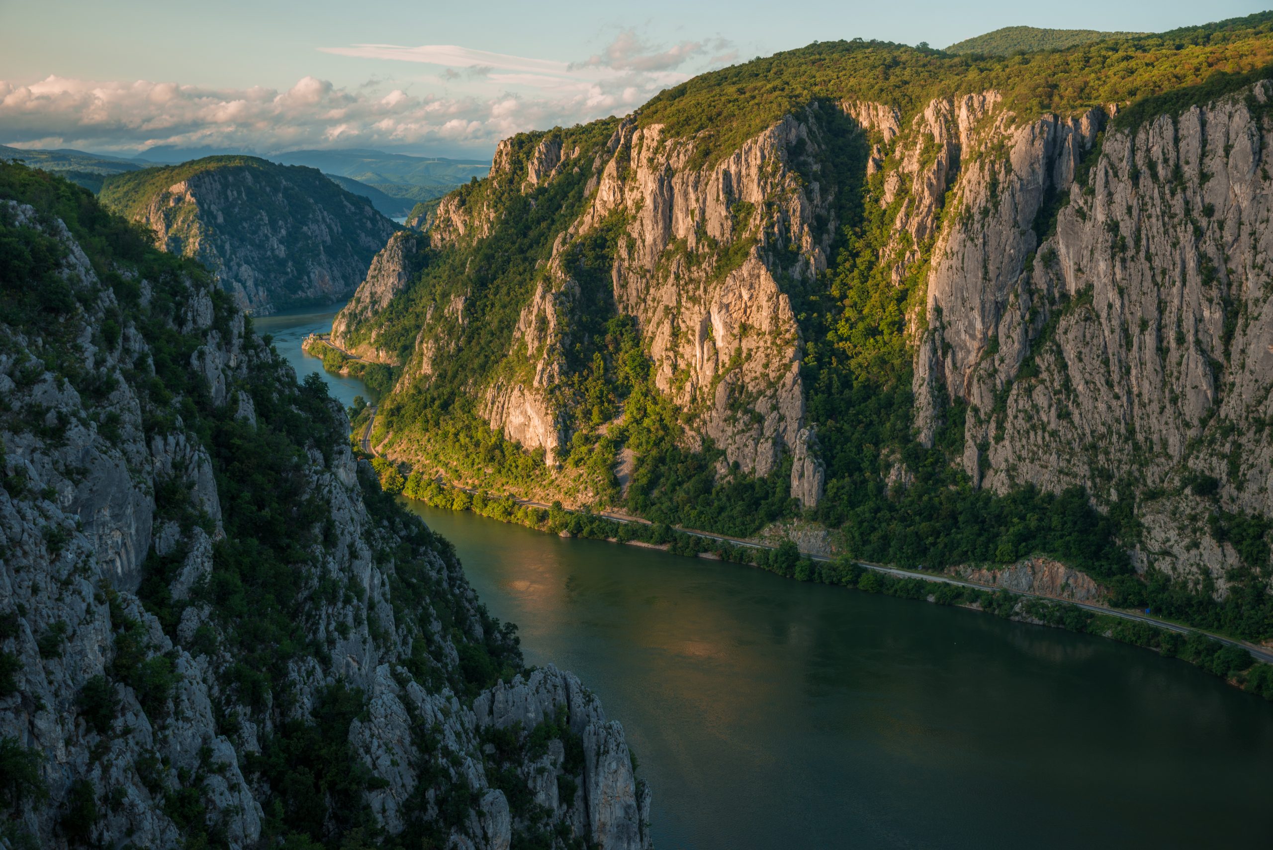 Danube Canyon in Đerdap National Park