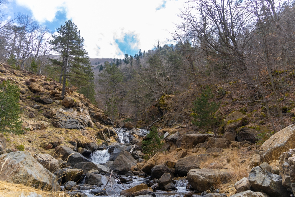 Theth National Park riverbed landscape