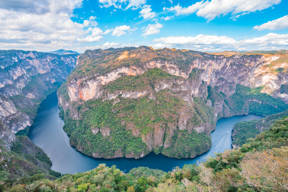 River view of Sumidero Canyon National Park