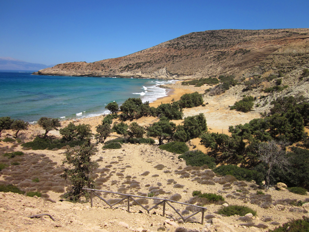 Surman National Park Libya sandy beach